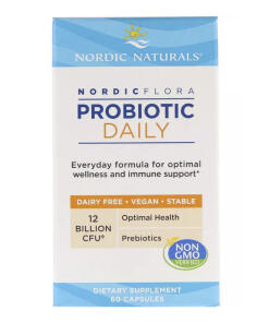 Nordic Flora Probiotique Quotidien - 60 capsules