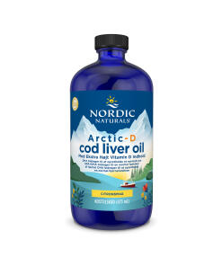(Danish Label) Arctic-D Cod Liver Oil, Lemon - 473 ml.