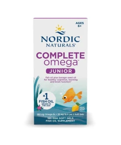 Nordic Naturals - Complete Omega Junior, 283 mg Citroen - 180 mini softgels