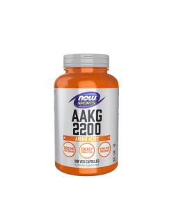 NOW Foods - AAKG 2200 (180 plantaardige capsules)