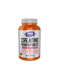 NOW Foods - Creatinemonohydraat 750 mg (240 plantaardige capsules)