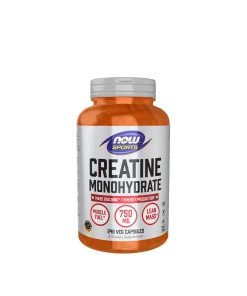 NOW Foods - Creatinemonohydraat 750 mg (240 plantaardige capsules)