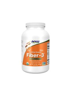 Now Foods - Fibre-3 Biologique (454 g)