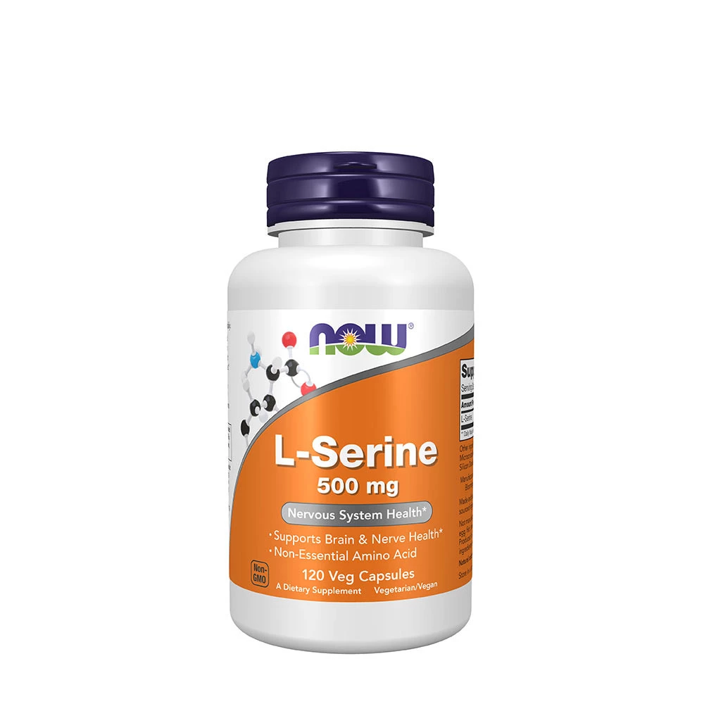 NOW Foods - L-Serine 500 mg (120 capsules)