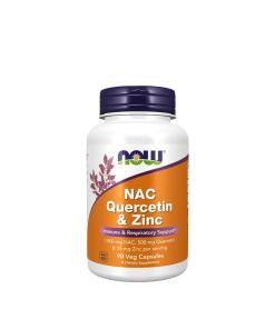 NOW Foods - NAC, Quercetine & Zink (90 plantaardige capsules)