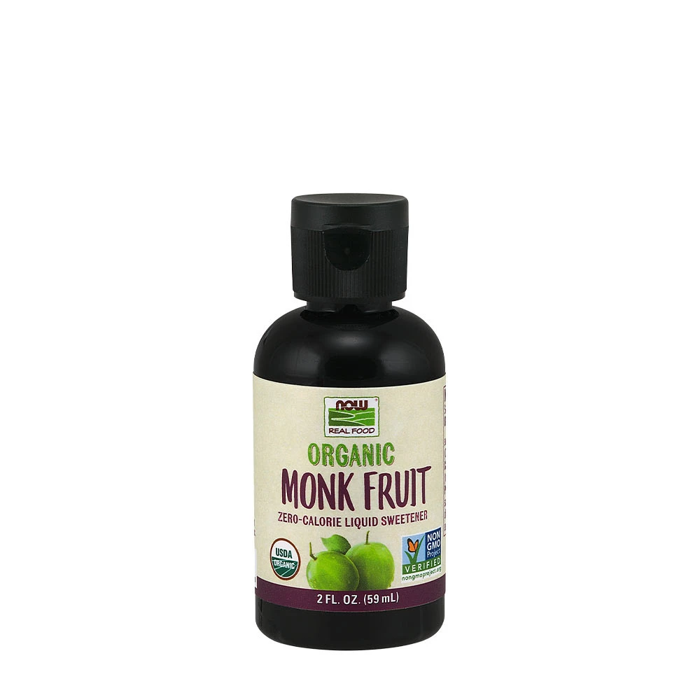 NOW Foods - Now Foods - Sirop de fruit du moine biologique liquide (59 ml, non aromatisé)