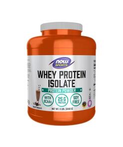 NOW Foods - Wei-eiwitisolaat (2268 g, Chocolade)