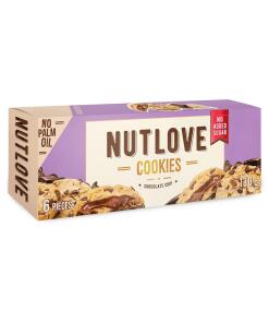 Allnutrition - Nutlove Koekjes met Chocoladechips - 6 Stuks