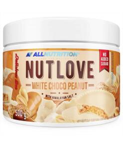 Nutlove, Chocolat Blanc et Arachide - 500g
