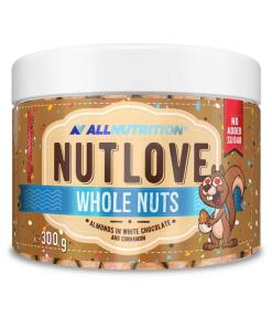 Allnutrition - Nutlove Volle Noten, Amandelen in Witte Chocolade & Kaneel - 300g