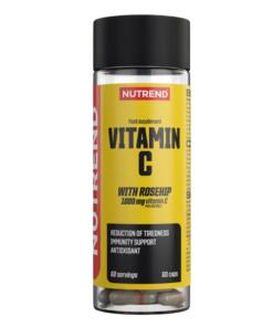 Nutrend - Vitamine C à l'églantier - 60 gélules