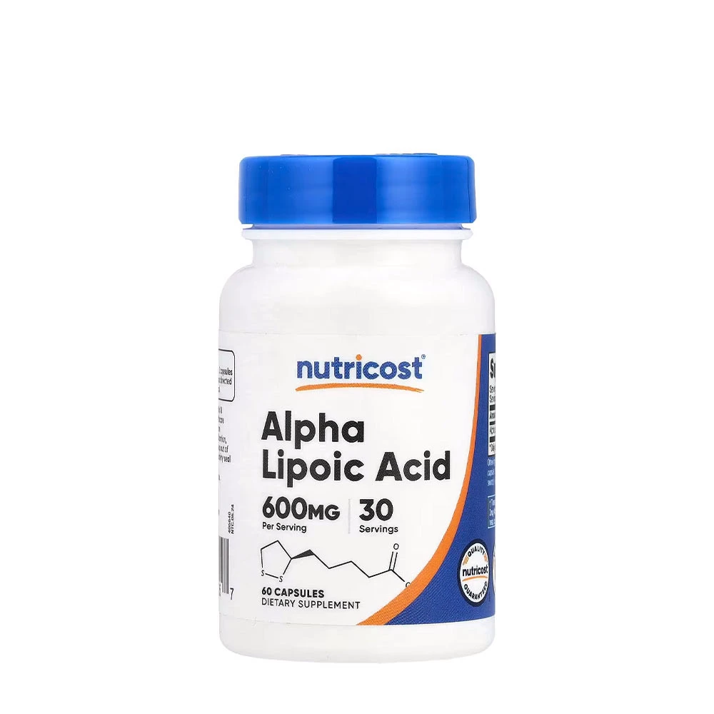 Nutricost - Acide Alpha-Lipoïque 600 mg (60 capsules)