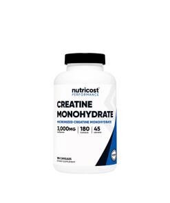 Nutricost - Creatinemonohydraat Capsules (180 capsules)