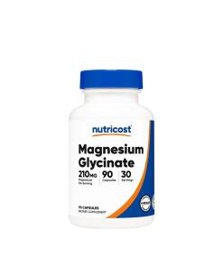 Nutricost - Magnesiumglycinaat 210 mg (90 capsules)