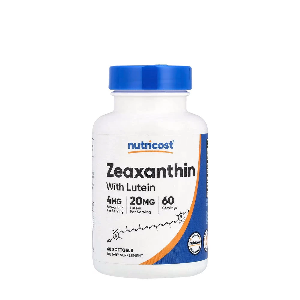 Nutricost - Zeaxanthine met Luteïne (60 Softgels)