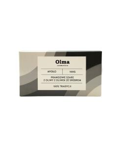Olma Cosmetica - OLMA COSMETICA Echte Grijze Olijfoliezeep met Zilver (100 g)