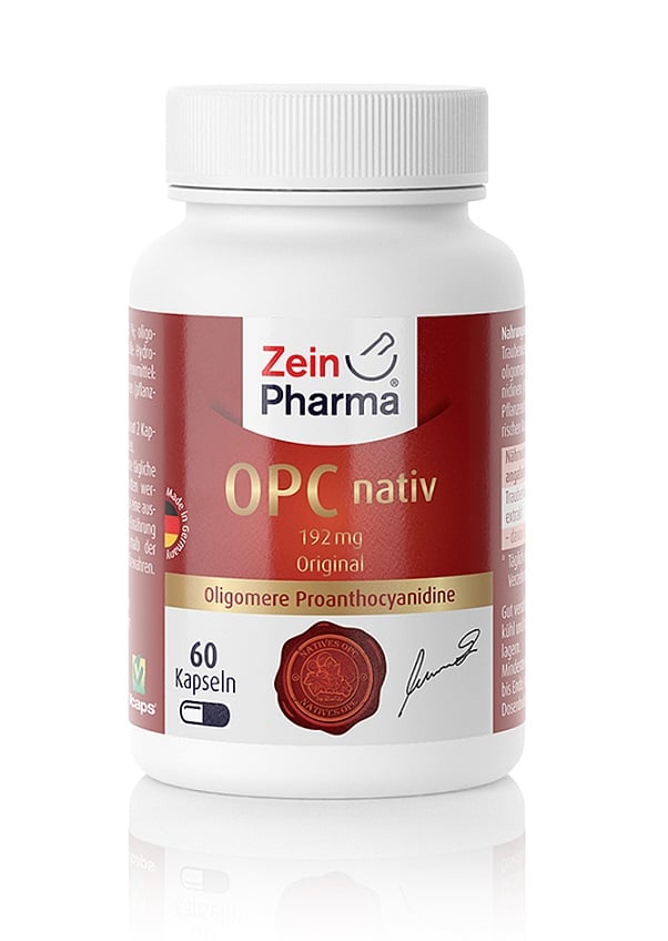 Zein Pharma - Natuurlijke OPC, 192mg - 60 capsules