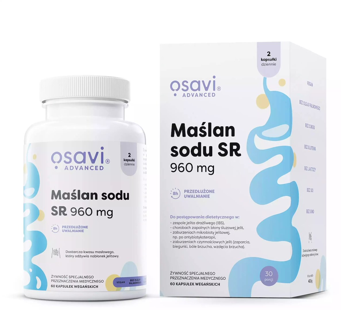Osavi - Natriumbutyraat (60 capsules)