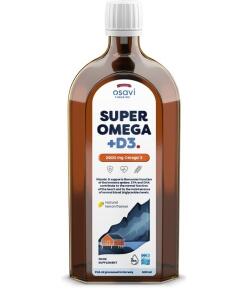 Osavi - OSAVI Super Omega +D3, 2900 mg, natuurlijke citroensmaak (500 ml)