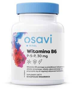 Vitamine B6 OSAVI, P-5P 30 mg (60 gélules végétales)