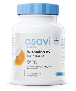 Vitamine K2-MK-7 OSAVI, 100 mcg (60 gélules)