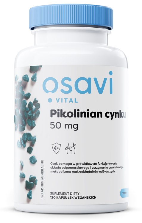 Zinc Picolinate OSAVI, 50 mg (120 gélules végétales)