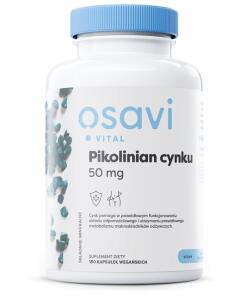 Zinc Picolinate OSAVI, 50 mg (180 gélules végétales)