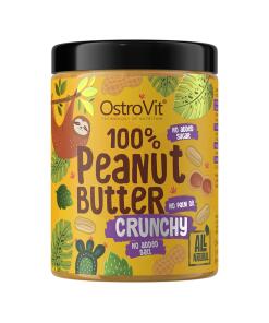 Beurre de cacahuète croquant à 100% OSTROVIT (1000 g)