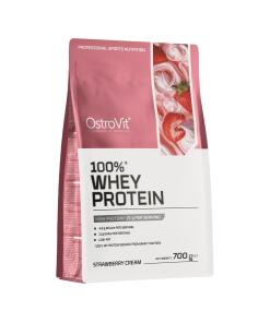 OstroVit - OstroVit 100% Wei-eiwit Aardbeienroom (700 g)