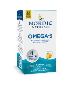 Nordic Naturals - Omega-3, 690 mg Citroen (EAN 768990037603) - 180 Zachte Capsules