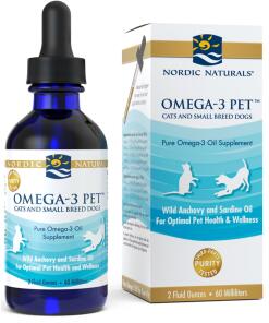Oméga-3 pour animaux de compagnie - 60 ml