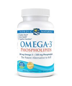 Nordic Naturals - Omega-3 Fosfolipiden, 500 mg - 60 Zachte Capsules