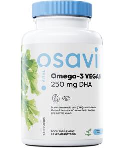 Oméga-3 Végétalien, 250mg DHA - 60 gélules végétaliennes