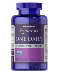 Puritan's Pride - Dagelijkse Multivitamine voor Vrouwen - 100 Tabletten
