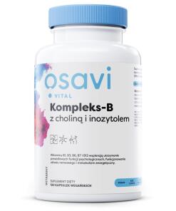 Complexe de vitamines B avec choline et inositol (120 gélules)