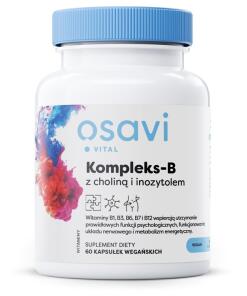 Complexe de vitamines B avec choline et inositol (60 gélules)