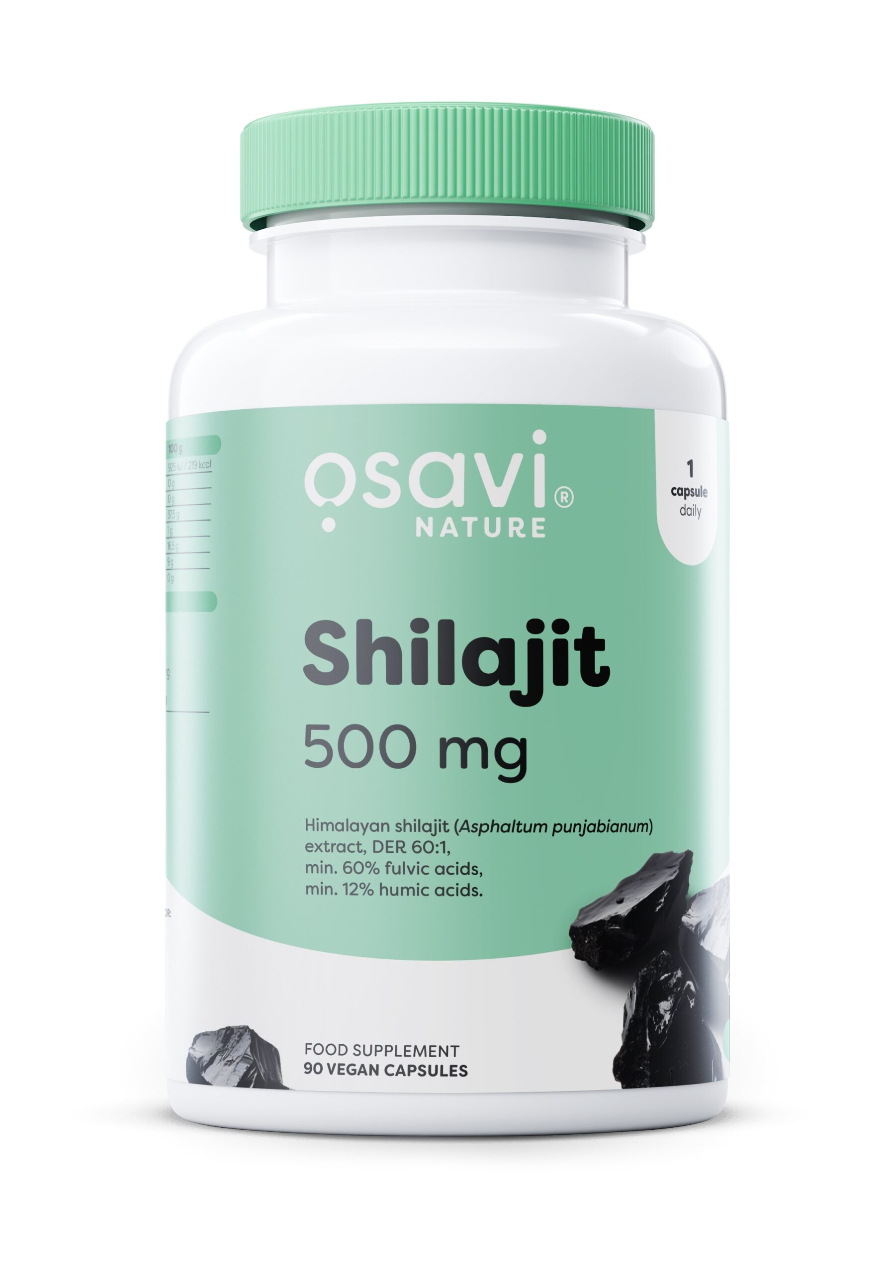 Osavi - Shilajit, 500 mg - 90 veganistische capsules