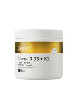 OstroVit - Omega 3 D3+K2 (180 capsules)