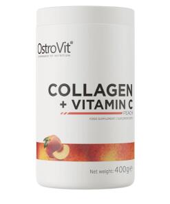 OstroVit - Collageen + Vitamine C, Perzik - 400g