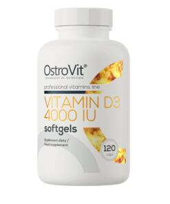Ostrovit - Vitamine D3 4000 - 120 softgels