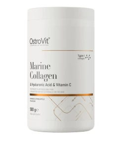 Collagène Marin & Acide Hyaluronique & Vitamine C, Mangue & Ananas - 500g