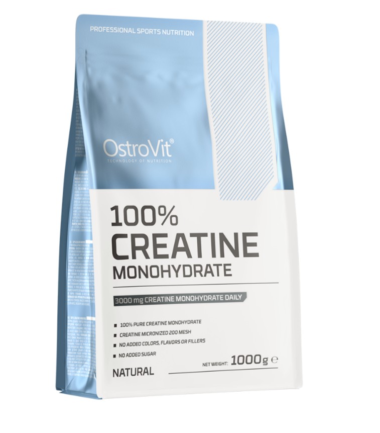Monohydrate de créatine à 100%, naturel - 1000g