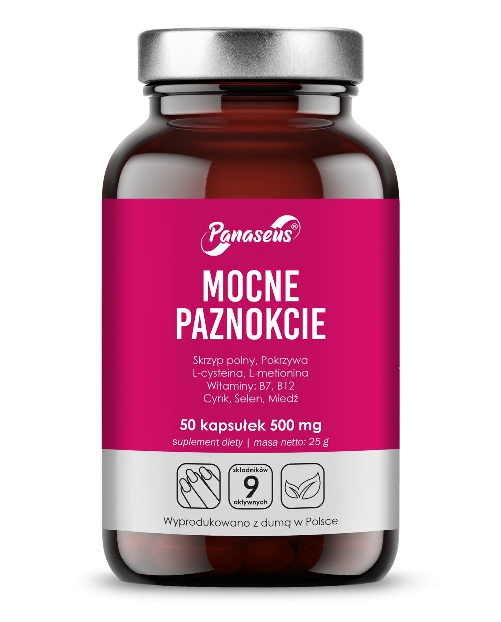 PANACEUS Ongles forts (50 gélules)