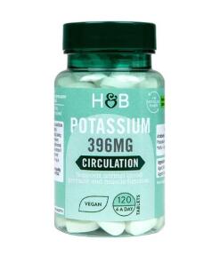 Holland & Barrett - Kalium, 396 mg - 120 veganistische tabletten