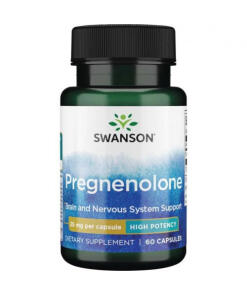 Pregnenolone, 25mg - 60 caps