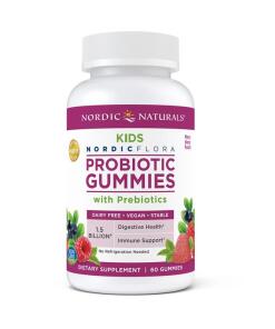 Gummies Probiotiques pour Enfants, Punch aux Baies Joyeuses - 60 gummies