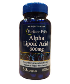 Acide alpha-lipoïque, 600 mg - 60 gélules