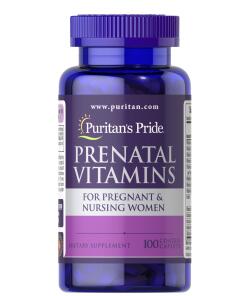 Puritan's Pride - Prenatale Vitaminen - 100 Tabletten