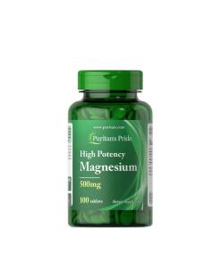 Magnésium 500 mg de Puritan's Pride (100 comprimés)