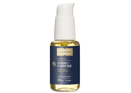 Vitamine C liposomale avec acide R-lipoïque QUICKSILVER (50 ml)